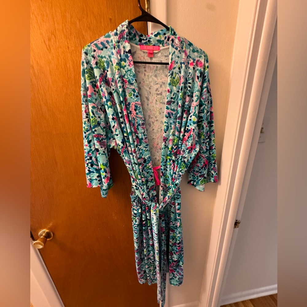 Lilly Pulitzer Elaine Bathrobe